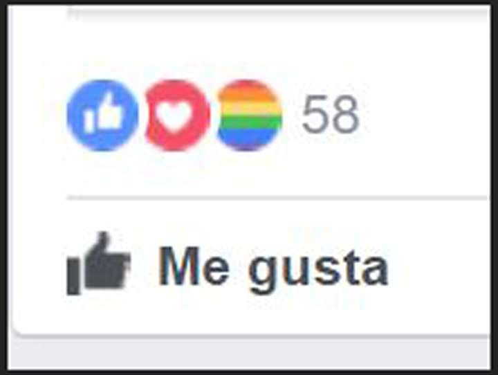 La nueva reacción de Facebook: 'me enorgullece'