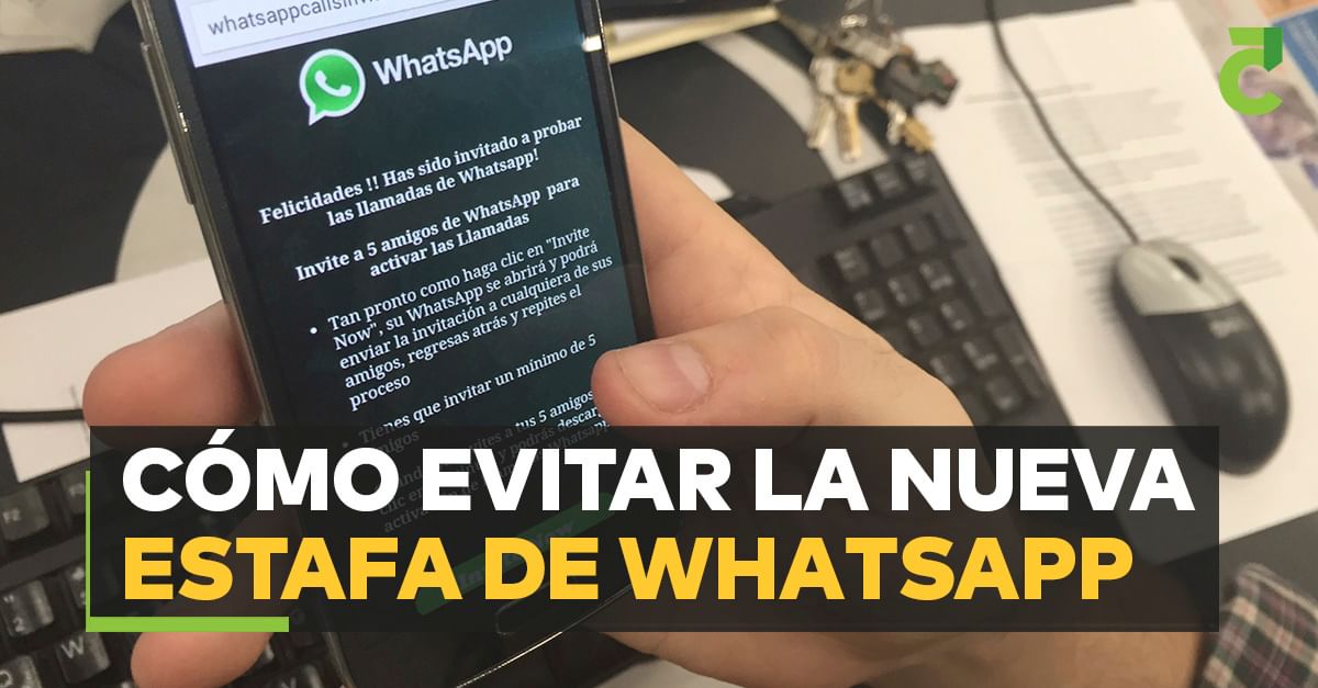 Cómo evitar la nueva estafa de WhatsApp
