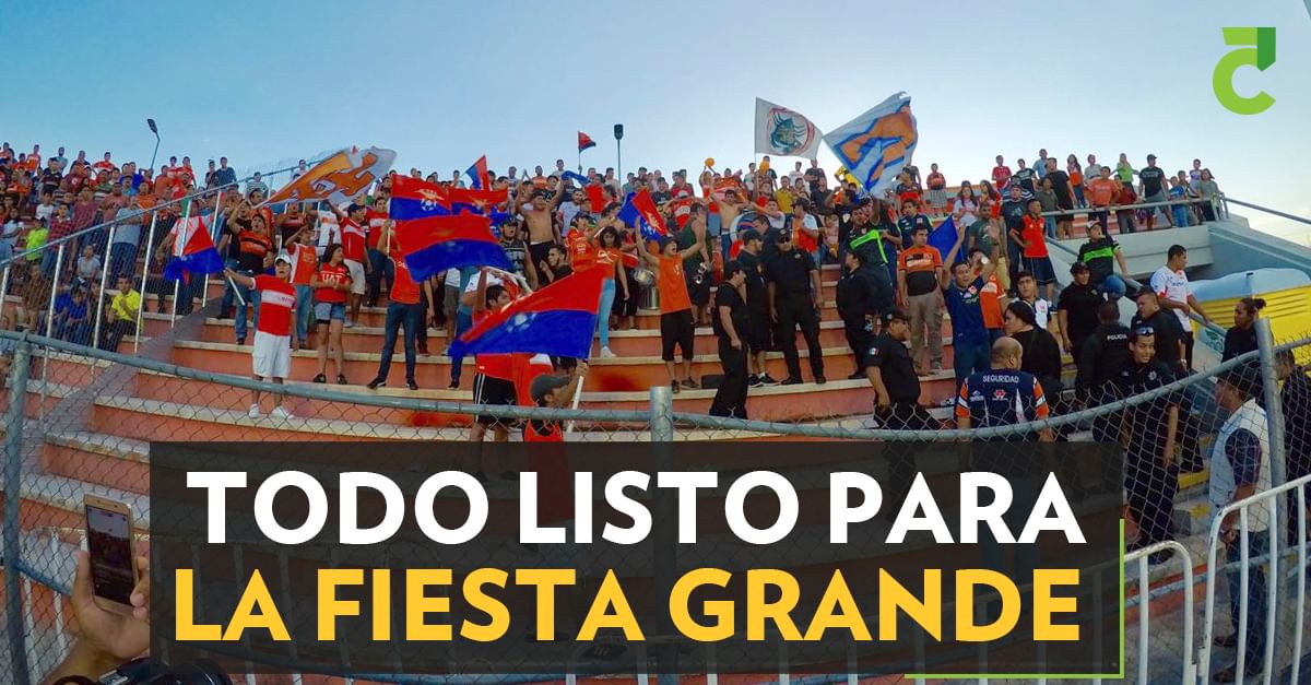 Todo listo para la Fiesta Grande