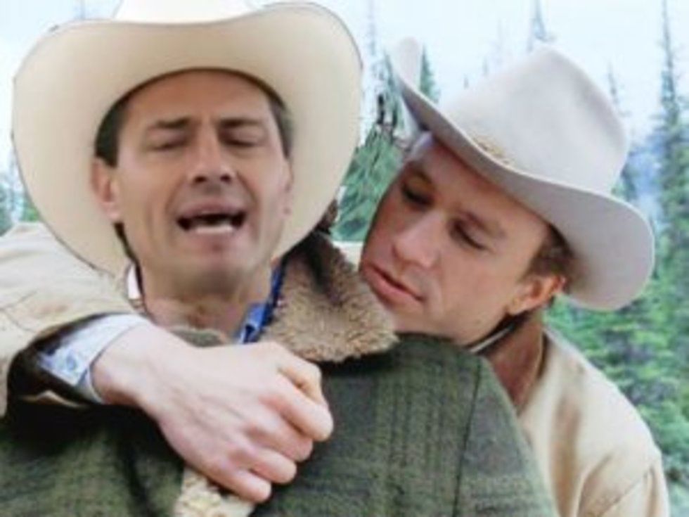 Redes recuerdan a Peña con sombrero