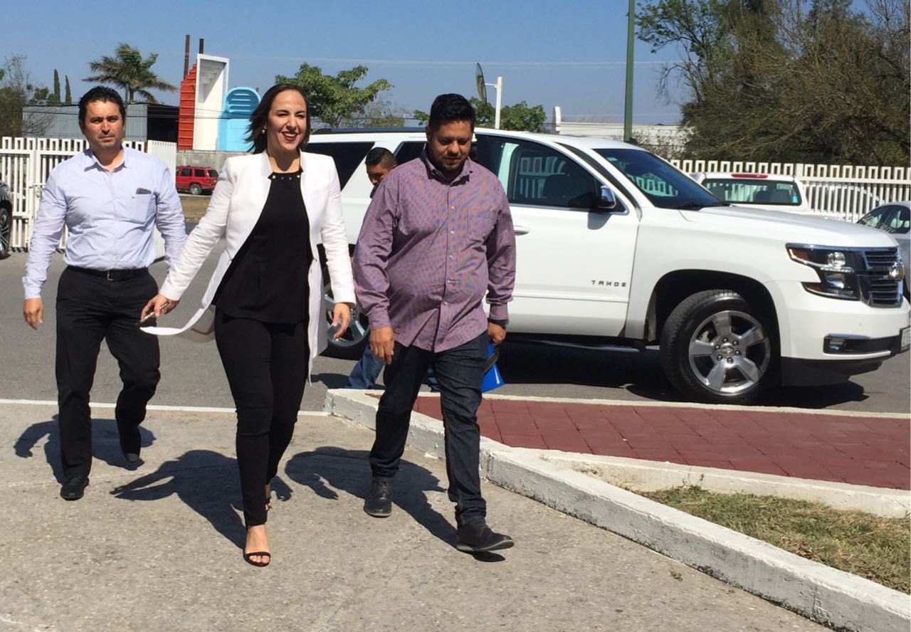  Cecila del Alto López, secretaria de Obras Públicas en el Estado