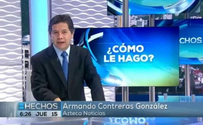 Fallece periodista de Tv Azteca