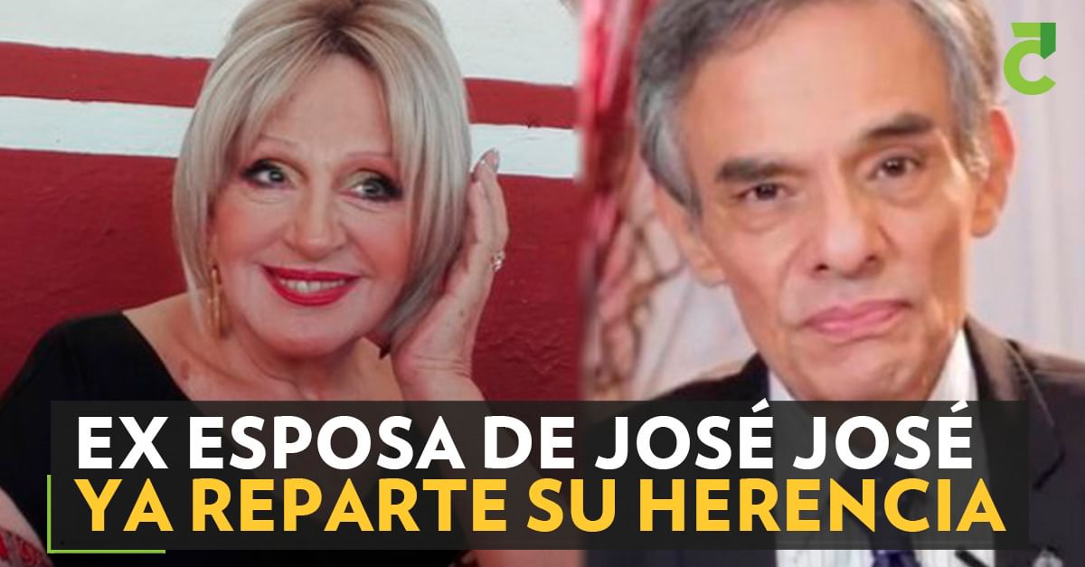 Ex esposa de José José ya reparte su herencia