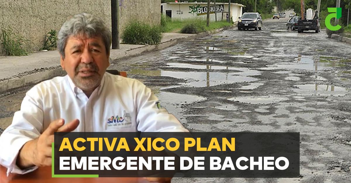 Activa Xico Plan Emergente De Bacheo