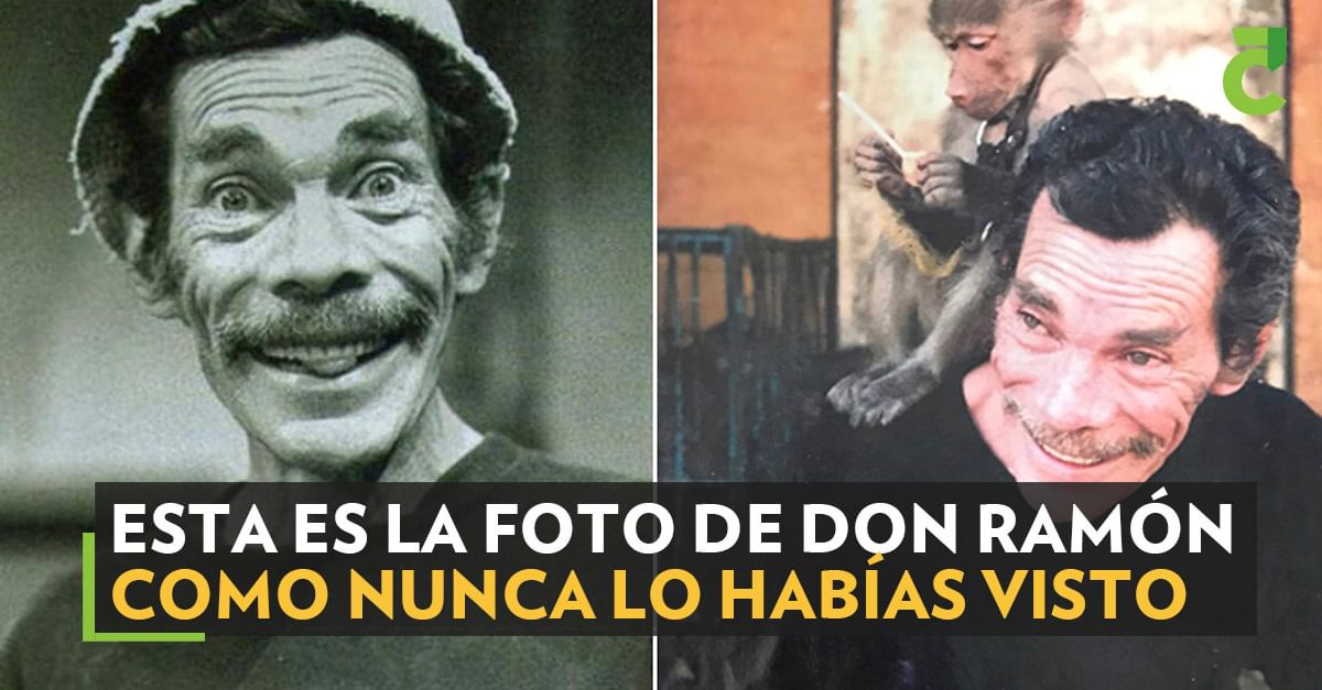 Don Ramon Pregunta Esta es la foto de Don Ramón como nunca lo habías visto