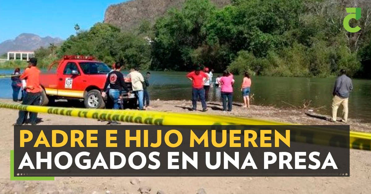 Padre e hijo mueren ahogados en estanque