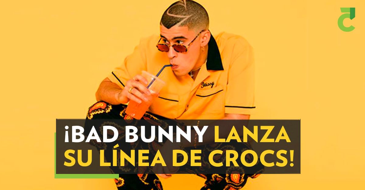 ¡Bad Bunny lanza su línea de Crocs!