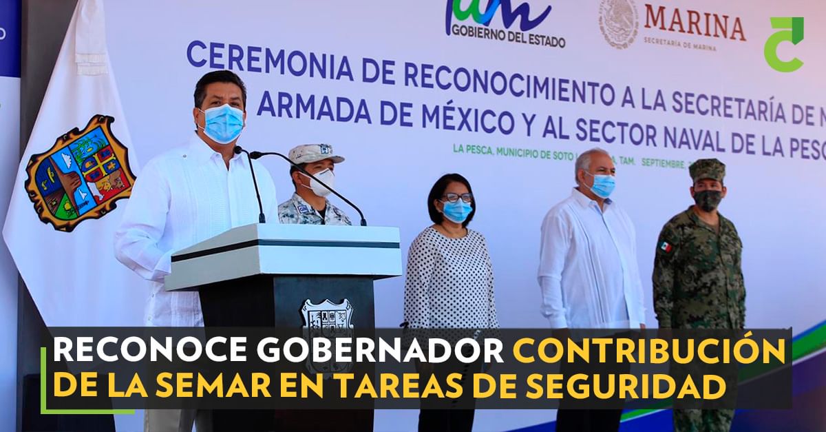 Reconoce Gobernador contribución de la SEMAR en tareas de seguridad