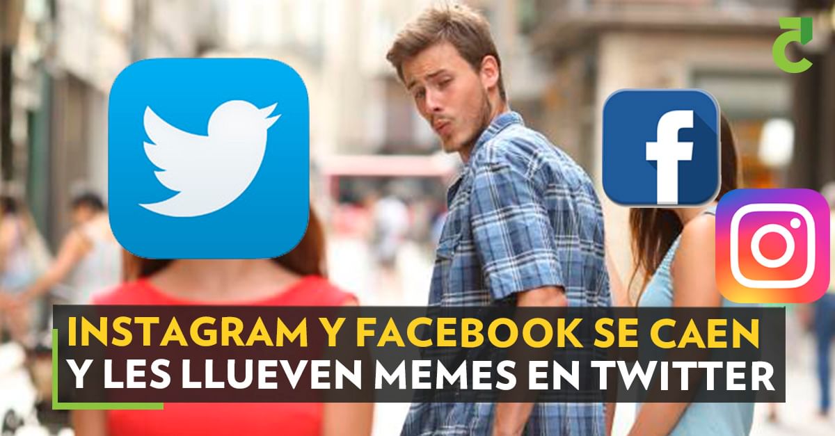 Instagram y Facebook se caen y les llueven memes en Twitter
