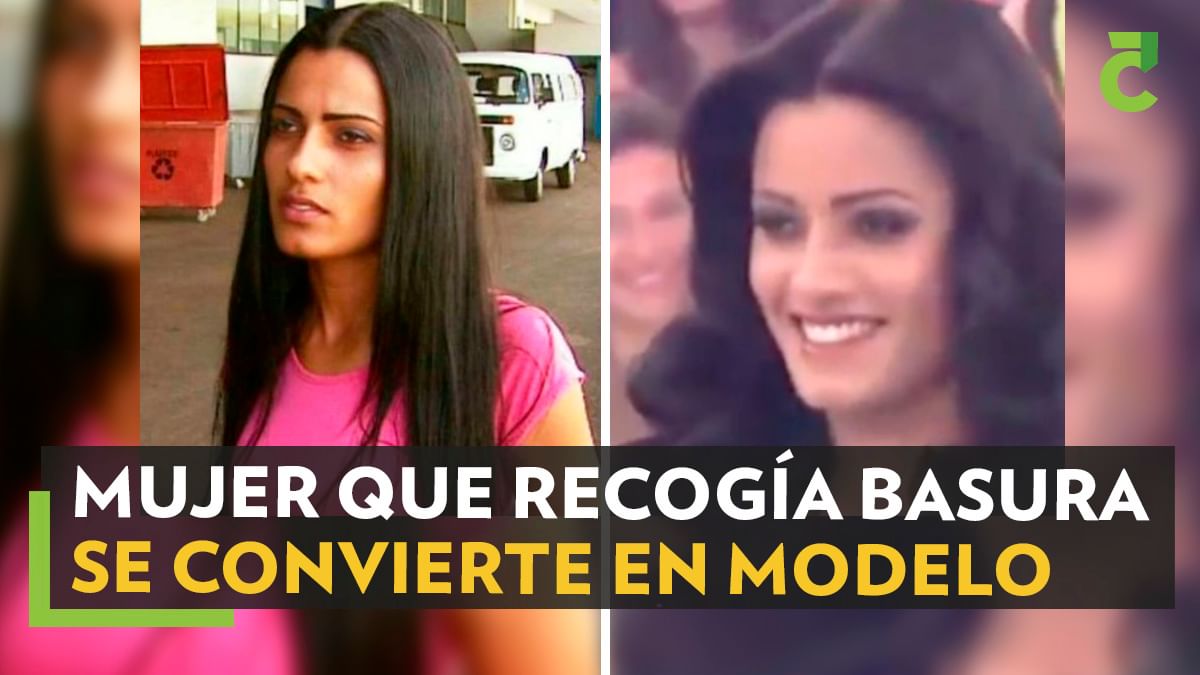 Mujer que recogía basura se convierte en cotizada modelo