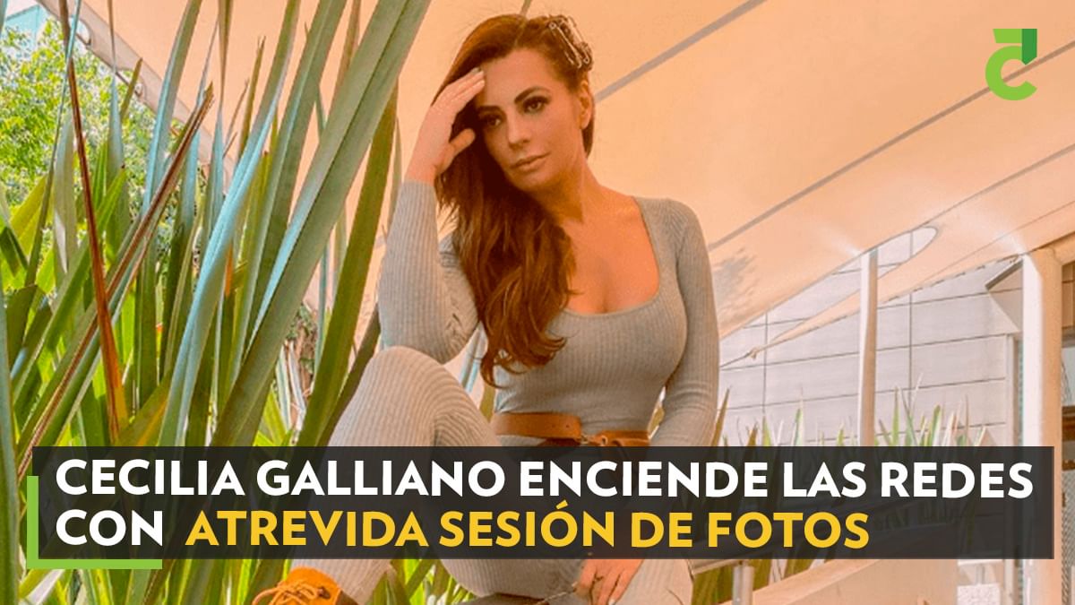 Cecilia Galliano enciende las redes con atrevida sesión de fotos