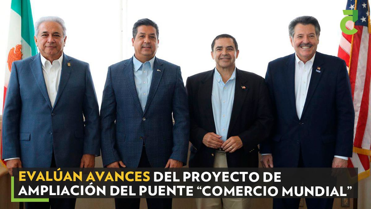 Evalúan avances del proyecto de ampliación del Puente Mundial”