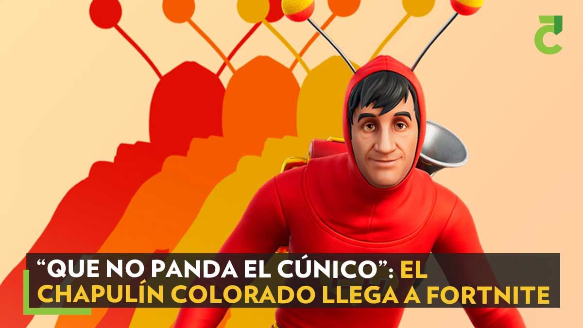 “Que no panda el cúnico”: El Chapulín Colorado llega a Fortnite
