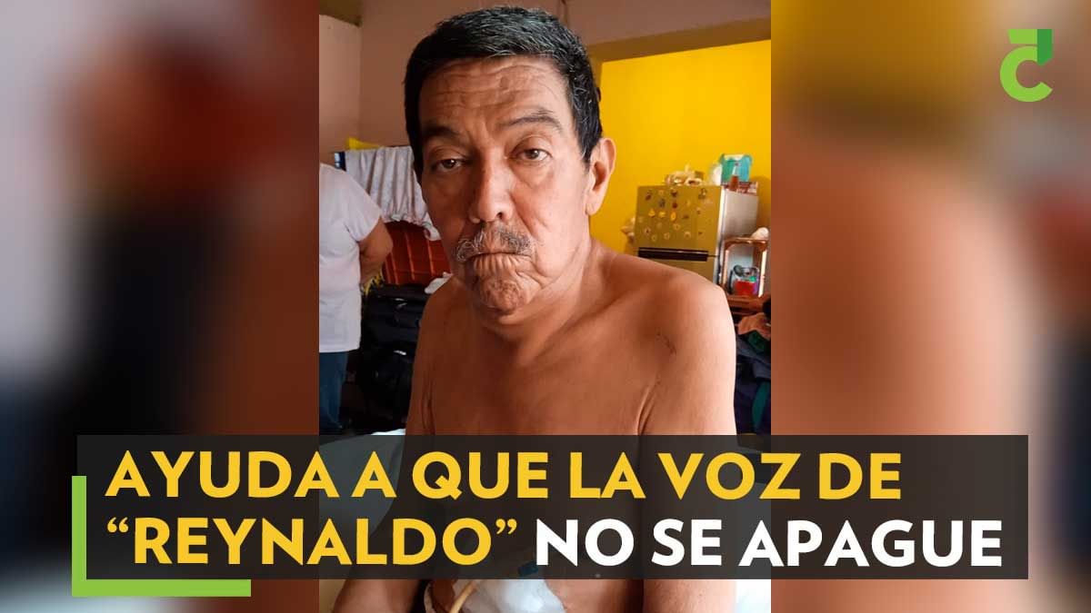 “Reynaldo” tiene cáncer de tiroides, necesita de tu apoyo