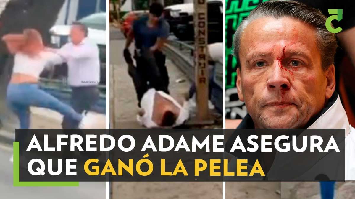 Alfredo Adame asegura que ganó la pelea pero no lo grabaron