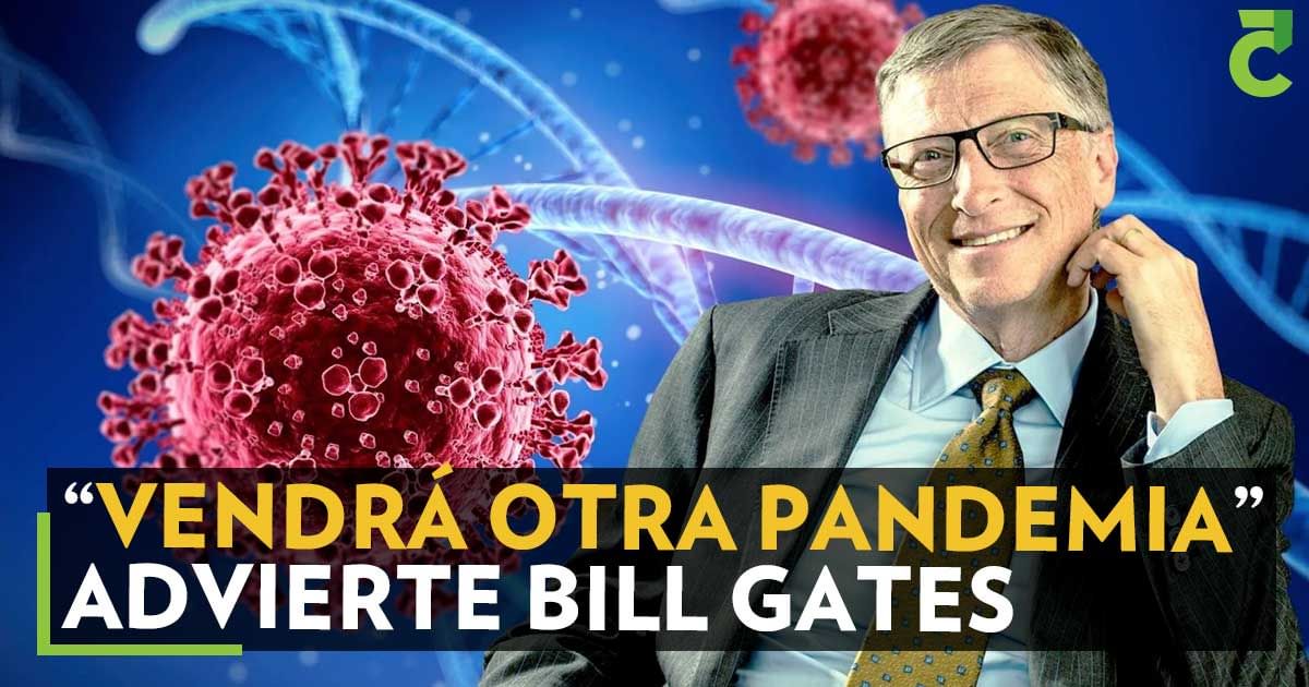 “Vendrá otra pandemia” advierte Bill Gates
