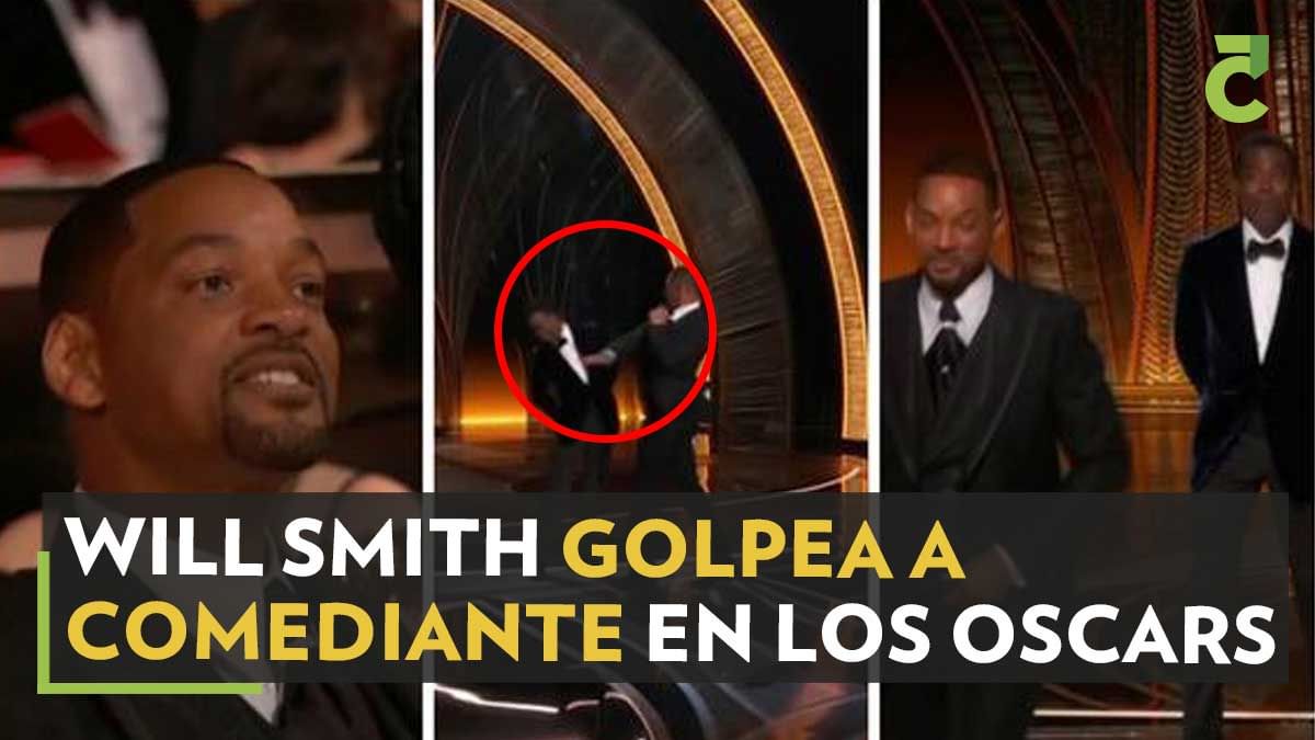Will Smith golpea a comediante en los Oscars