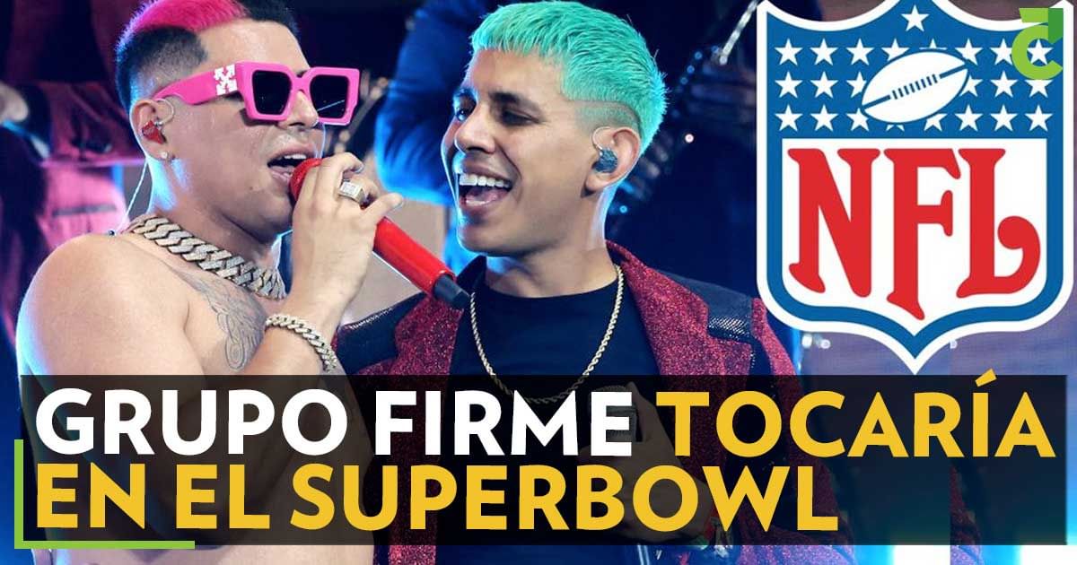 Grupo Firme tocaría en el SuperBowl