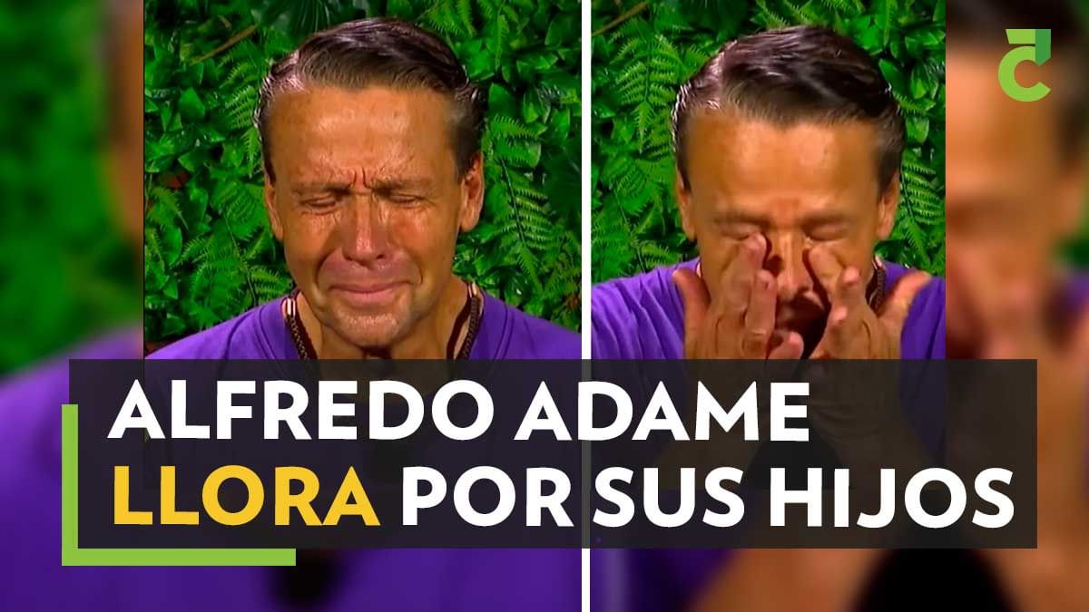 Alfredo Adame llora por sus hijos
