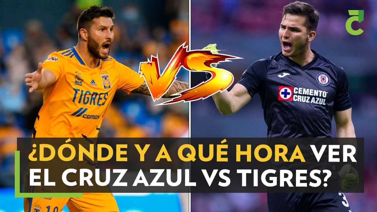 Cruz Azul vs Tigres En Vivo: ¿Dónde y a qué hora ver el partido?