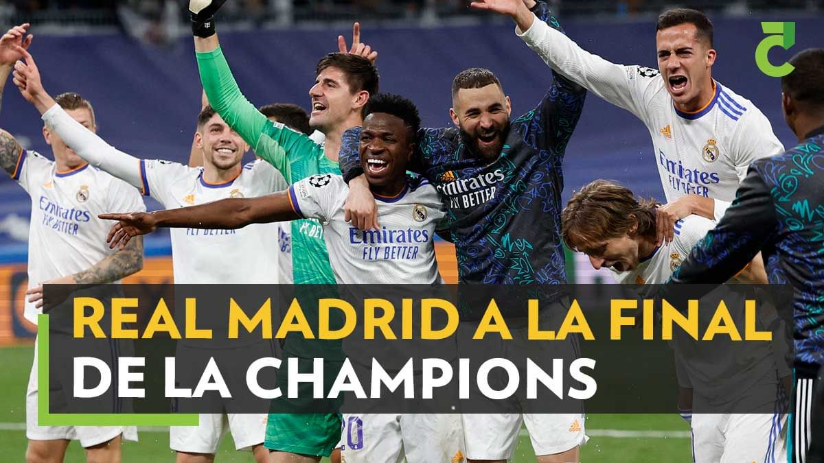 Real Madrid jugará la final de la Champions League