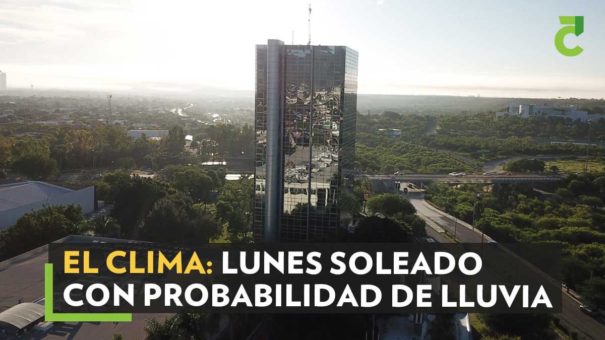 El clima para hoy en Ciudad Victoria, lunes 27 de Junio