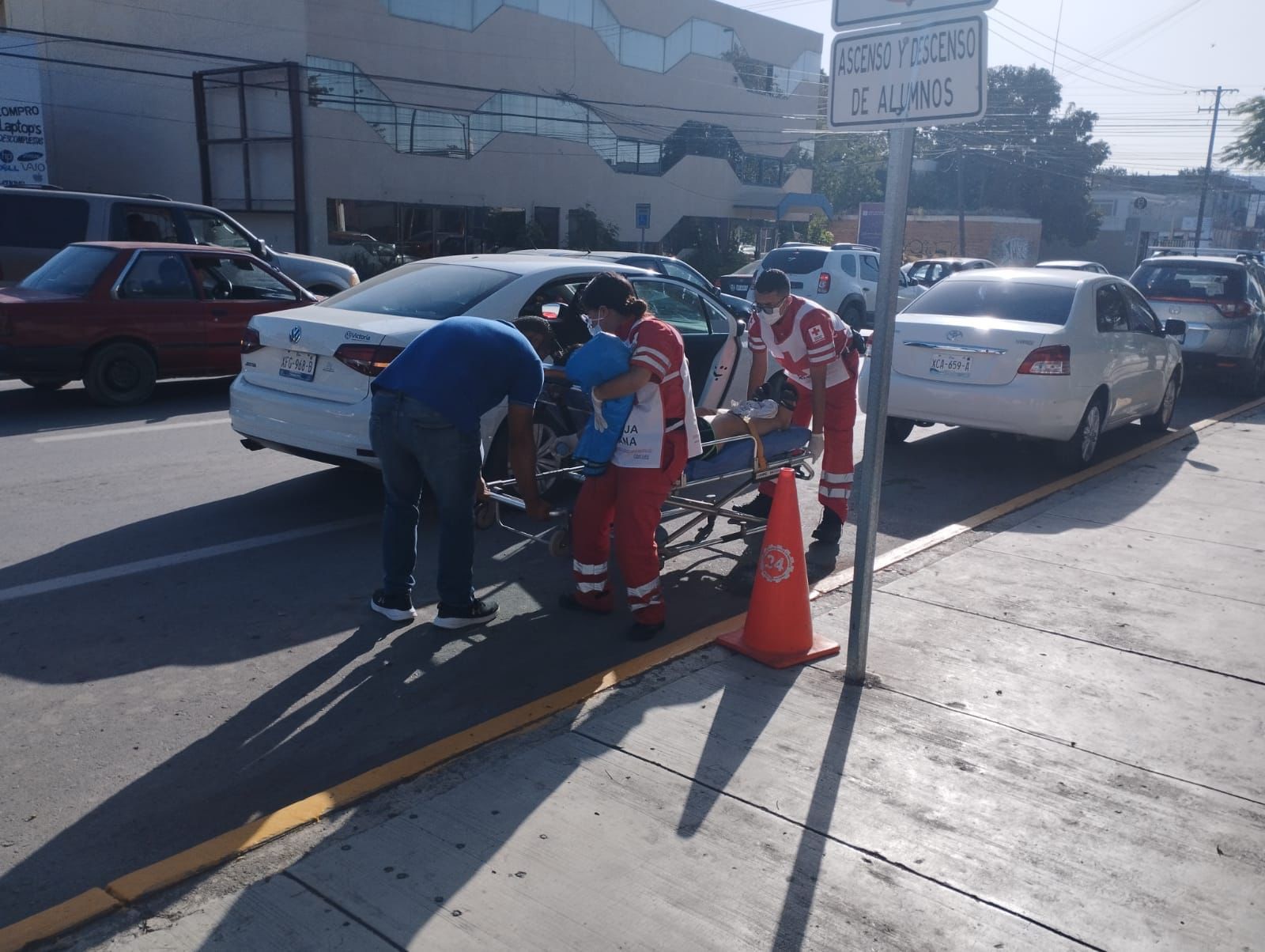 Daniel el héroe del DiDi Tomé la cabeza del  bebé y jalé con cuidado