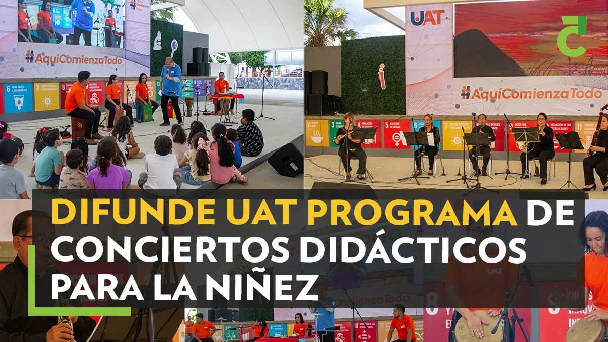 Difunde UAT programa de conciertos didácticos para la niñez