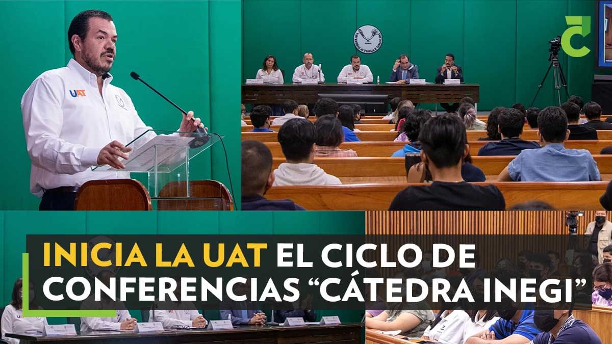 Inicia la UAT el ciclo de conferencias “Cátedra Inegi”