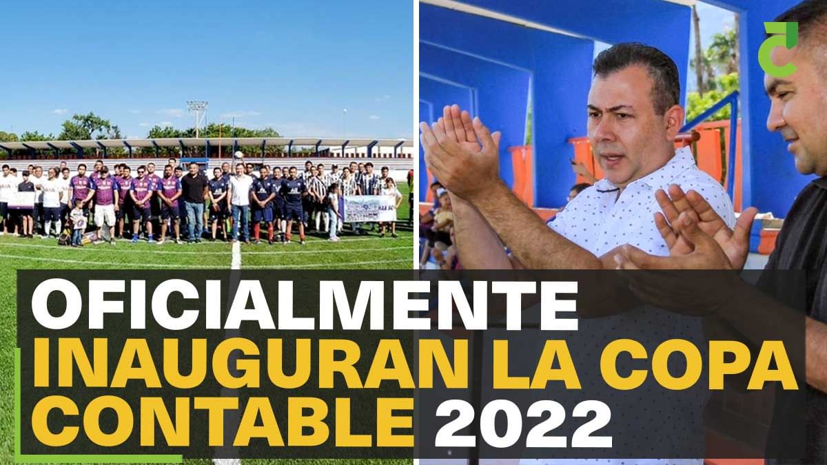 Inauguran Copa de fútbol Contable 2022, organizada por el Colegio de ...
