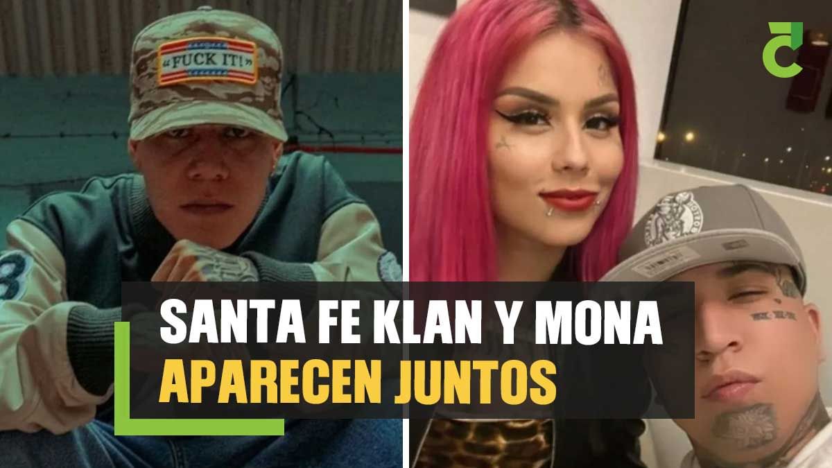 Santa Fe Klan y Mona aparecen juntos
