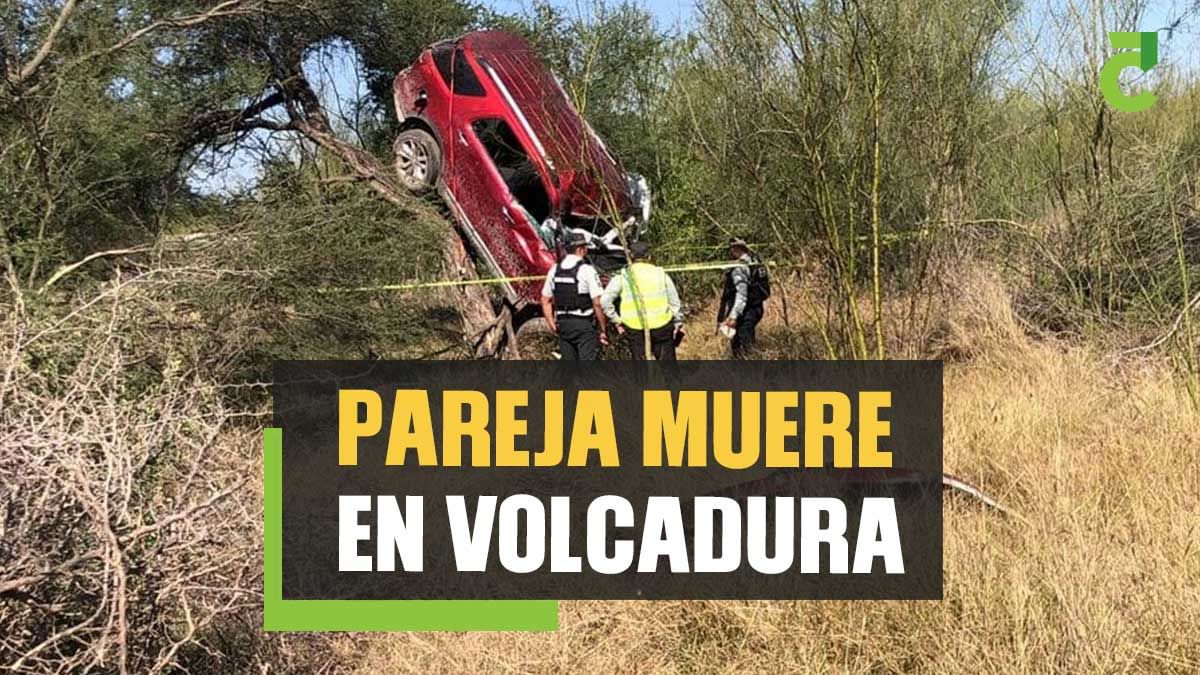 Pareja Muere En Volcadura En La Carretera La Ribereña