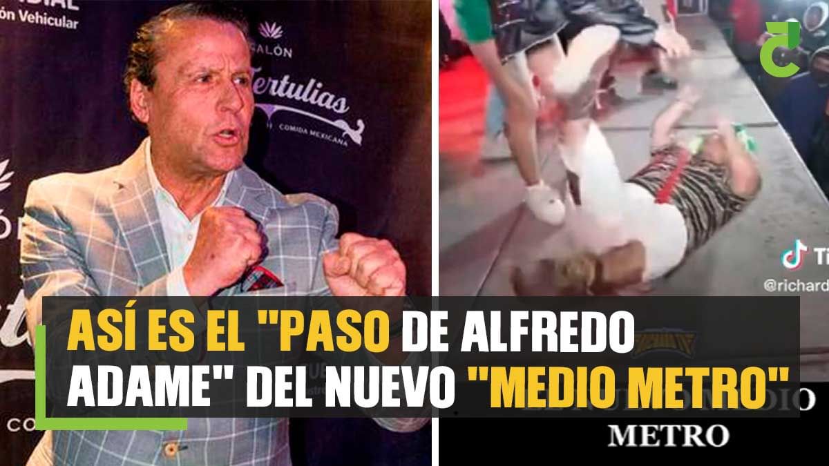 Así es el paso de Alfredo Adame del nuevo Medio Metro