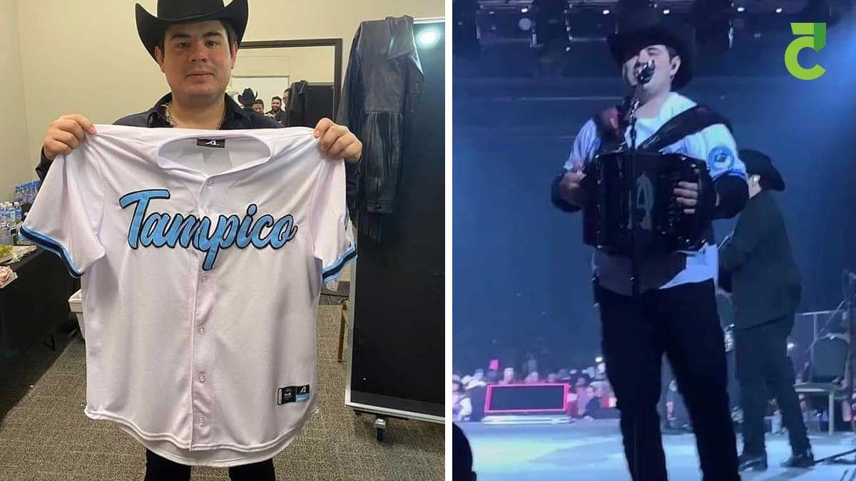 Con Jersey de la Jaiba Brava, Alfredito Oliva se presenta en Tampico