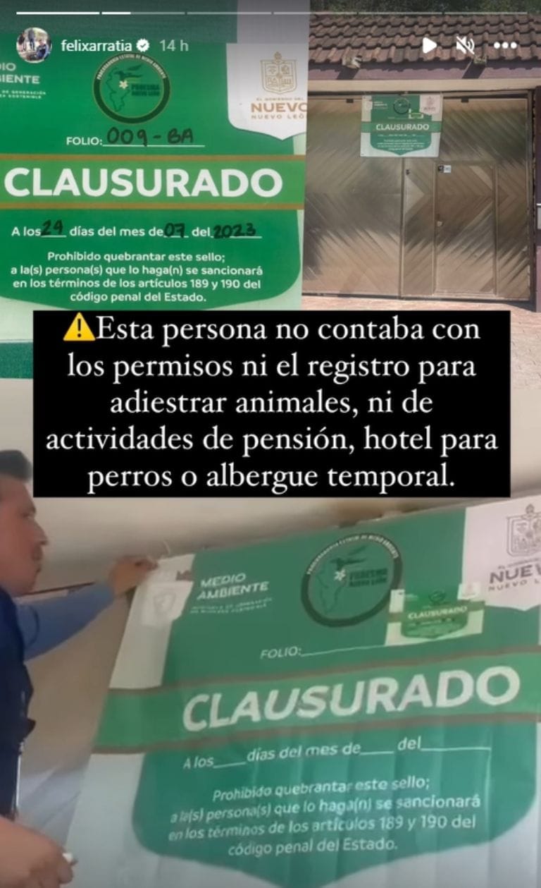 El lugar fue clausurado tras el reporte. 