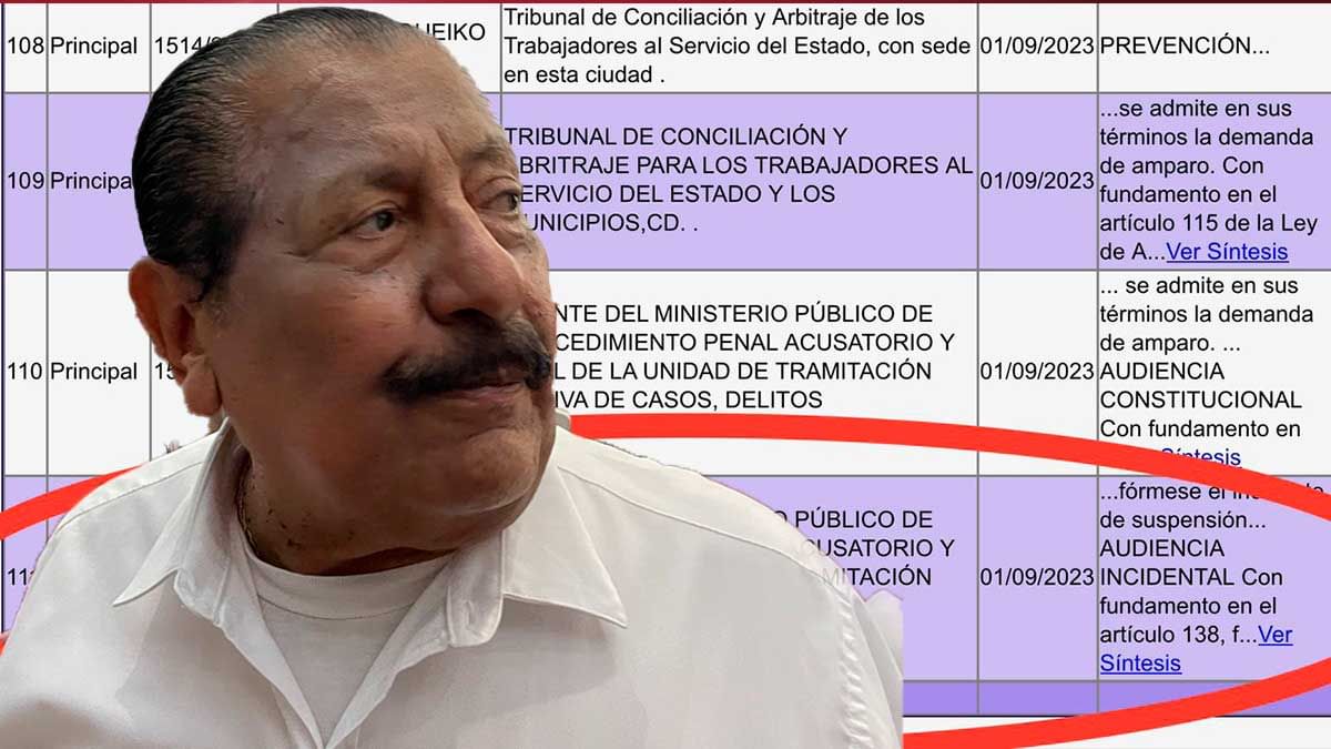 Arnulfo se ampara tras conocer expediente penal en su contra