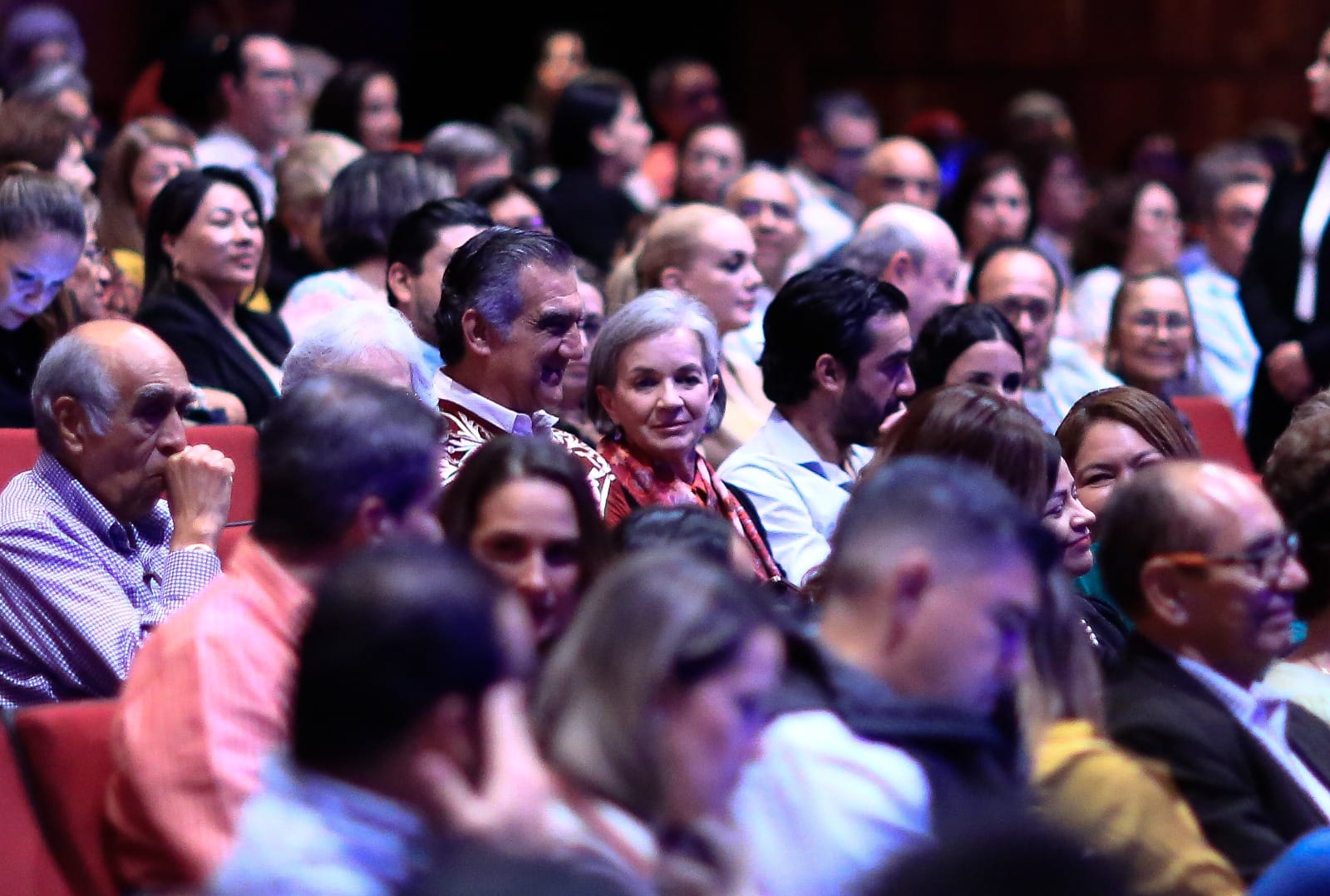 Américo Villarreal Anaya y El tenor Fernando de la Mora