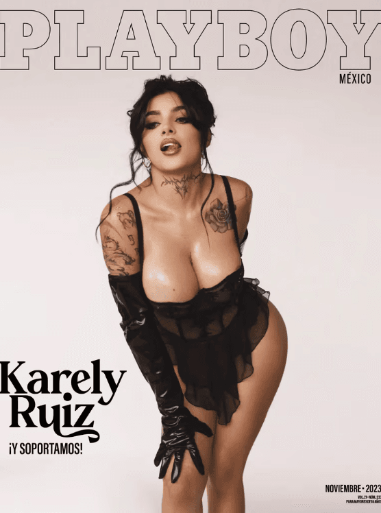 Esta es la portada de la edición digital de noviembre de Playboy México y Latinoamérica