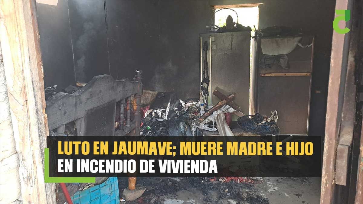 Luto en Jaumave; muere madre e hijo en incendio de vivienda