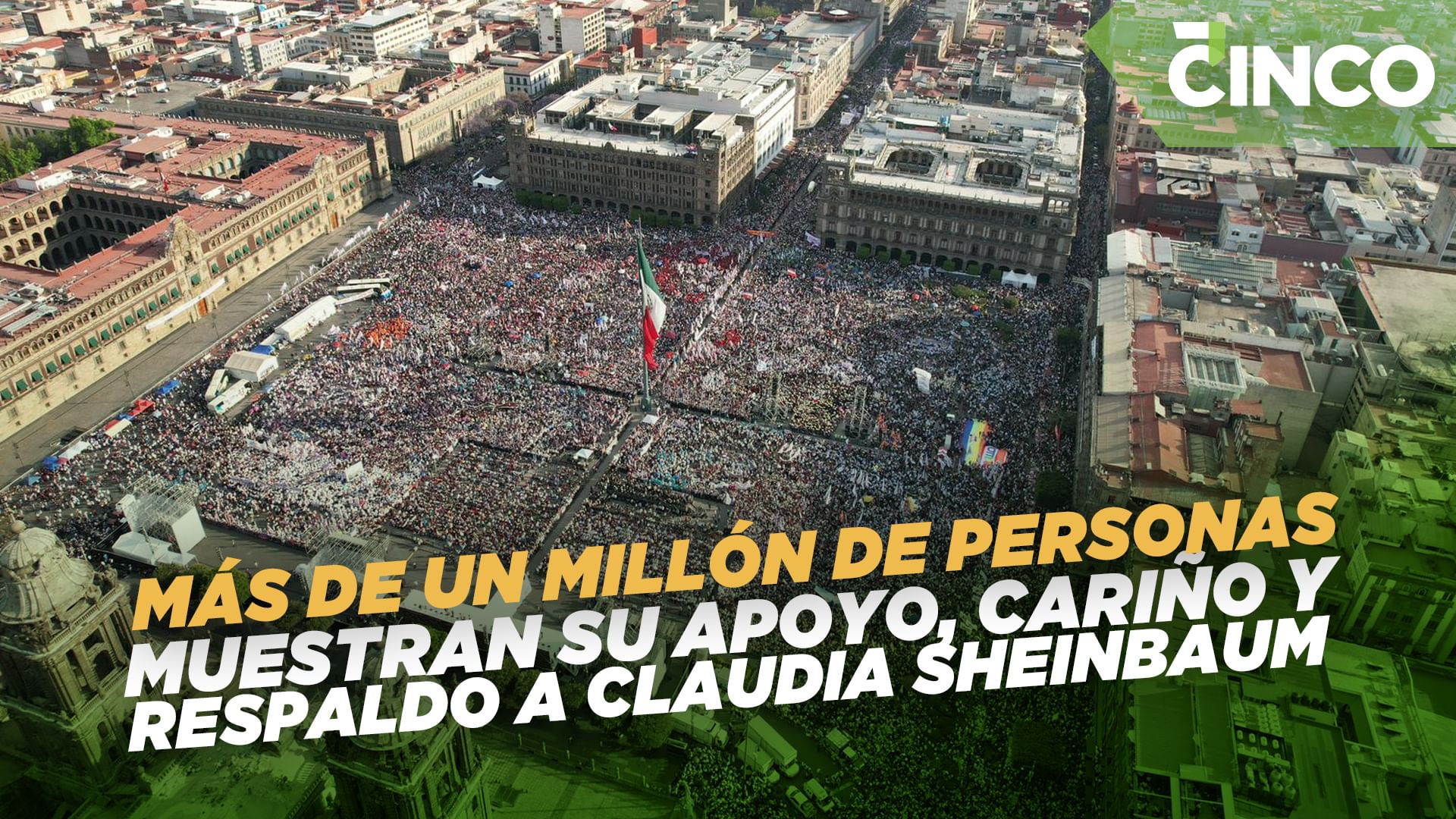 MÁS DE UN MILLÓN DE PERSONAS MUESTRAN SU APOYO, CARIÑO Y RESPALDO A ...