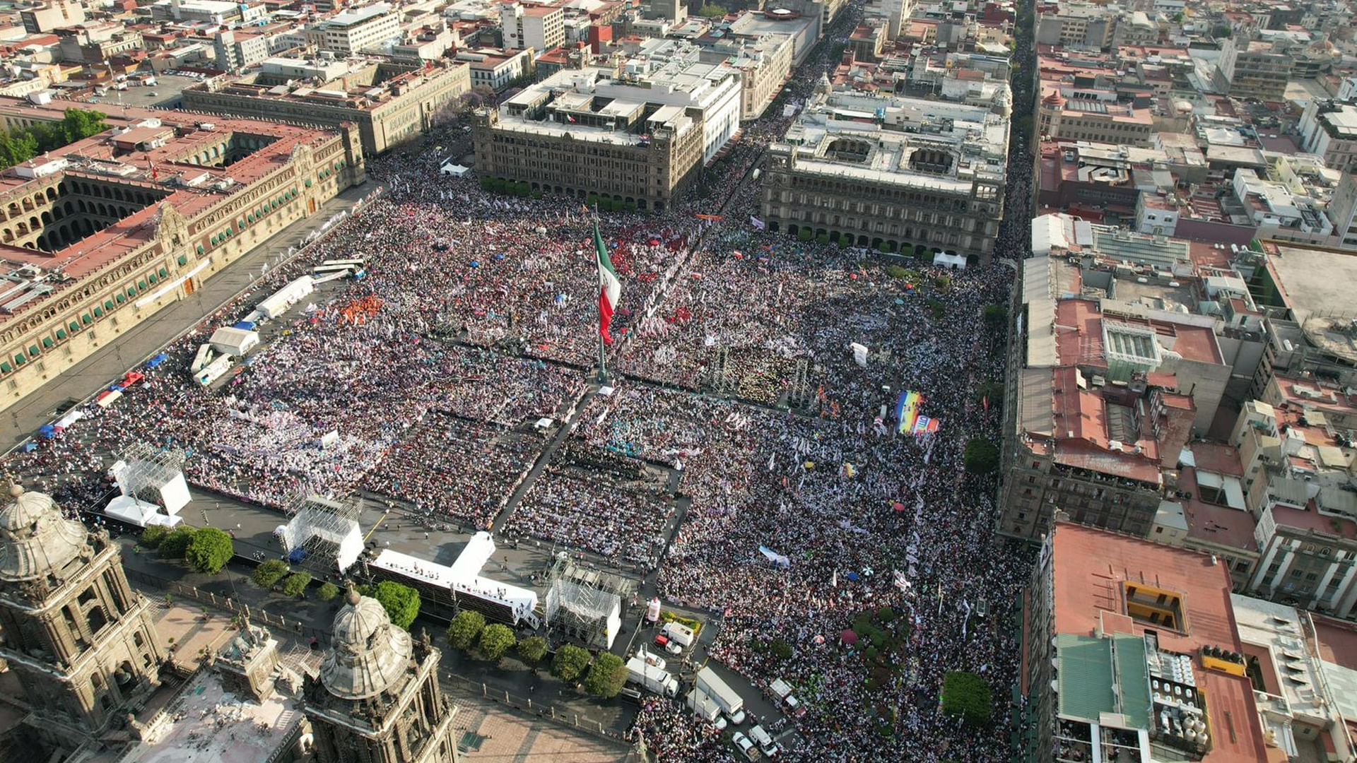 MÁS DE UN MILLÓN DE PERSONAS MUESTRAN SU APOYO, CARIÑO Y RESPALDO A ...