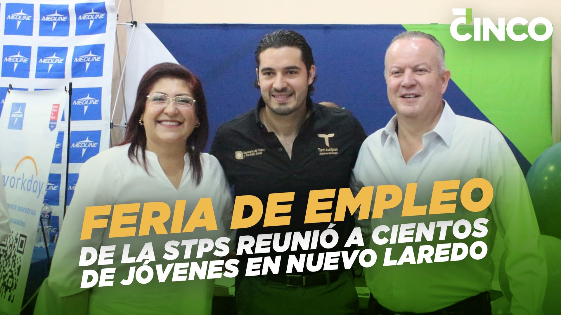 Feria de empleo de la STPS reunió a cientos de jóvenes en Nuevo Laredo