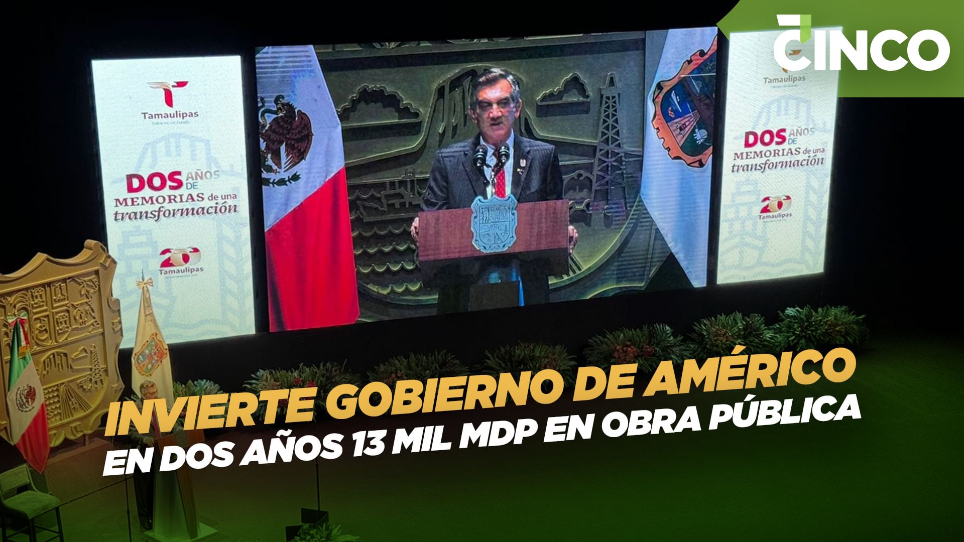 Invierte gobierno de Américo en dos años 13 mil MDP en obra pública
