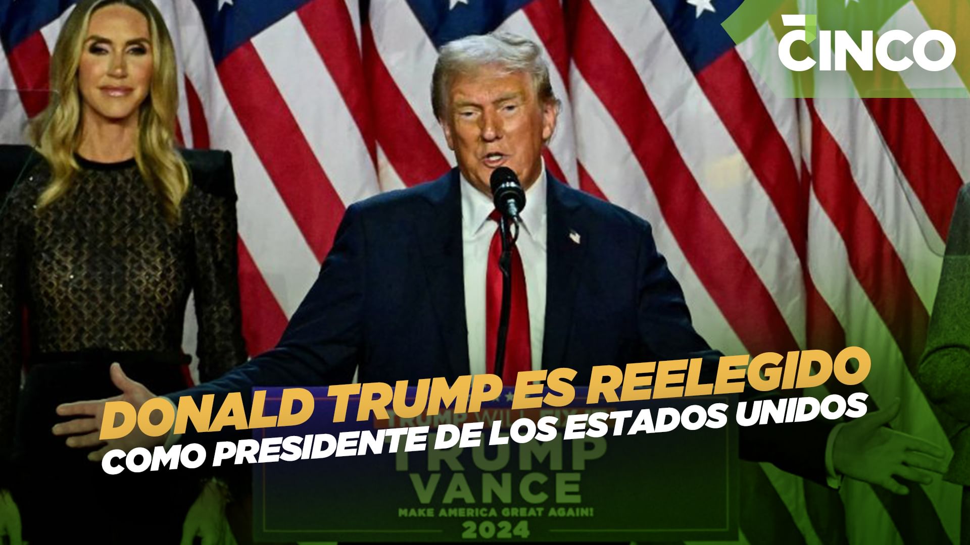 Donald Trump es reelegido como presidente de los Estados Unidos