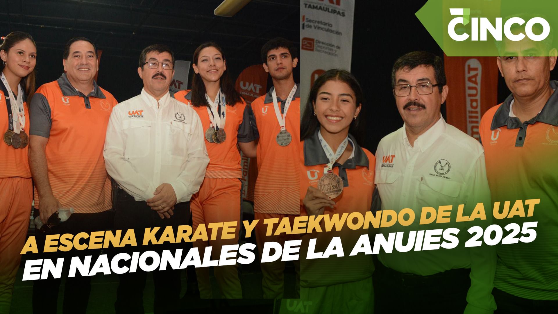 A escena Karate y Taekwondo de la UAT, en Nacionales de la ANUIES 2025