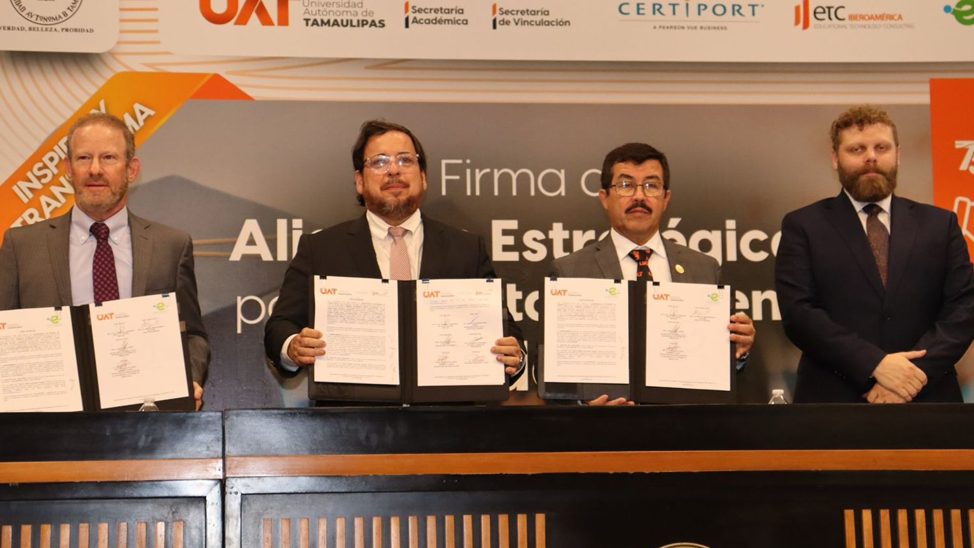 Rector de la UAT formaliza alianzas para impulsar certificaciones ...