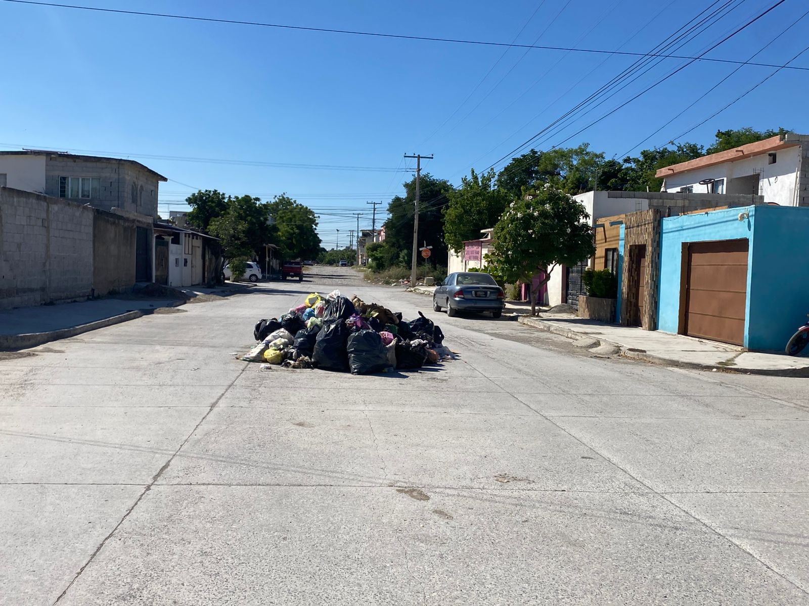 Vecinos de la colonia Moderna denuncian abandono en recolección de basura