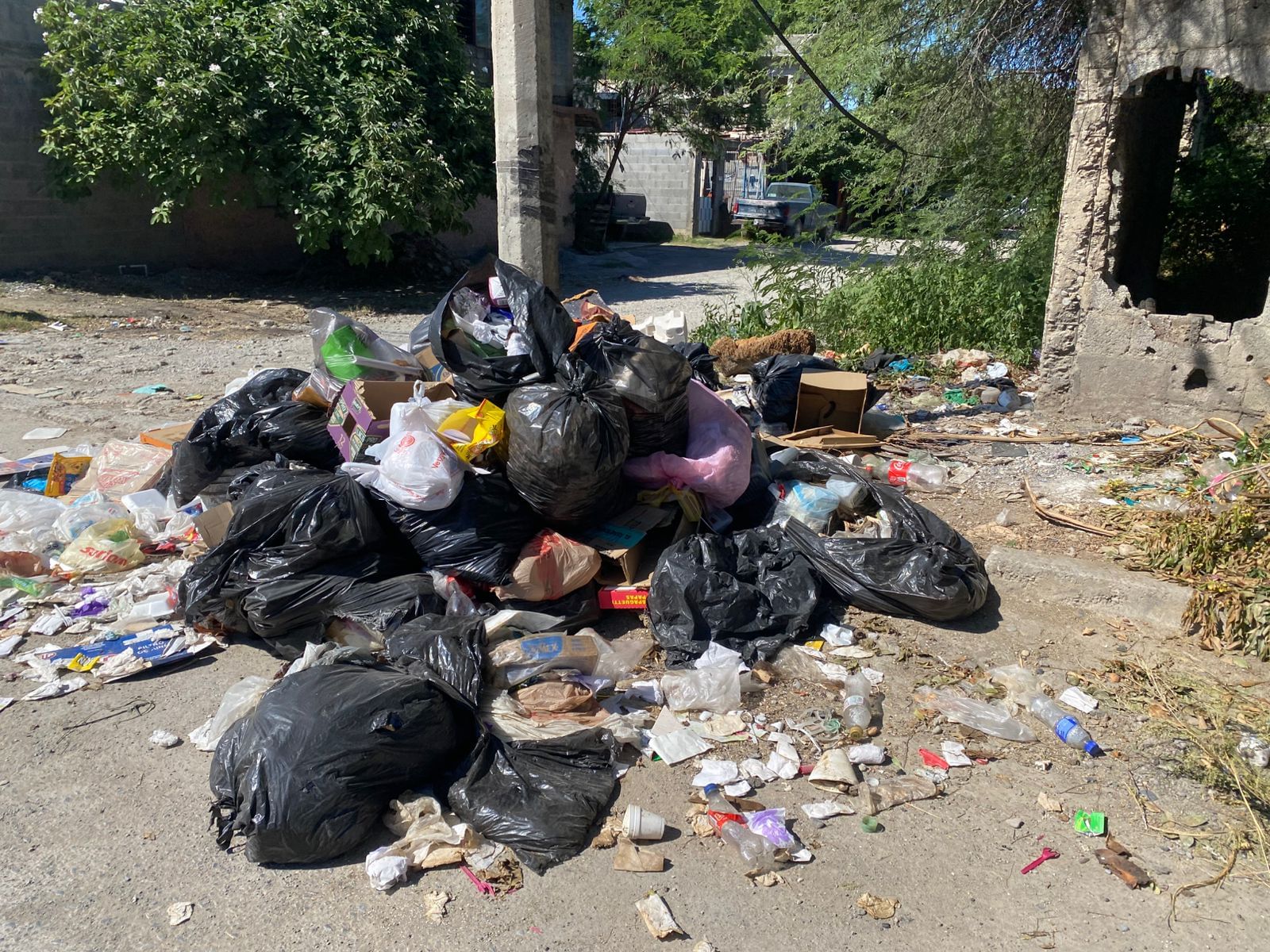 Vecinos de la colonia Moderna denuncian abandono en recolección de basura