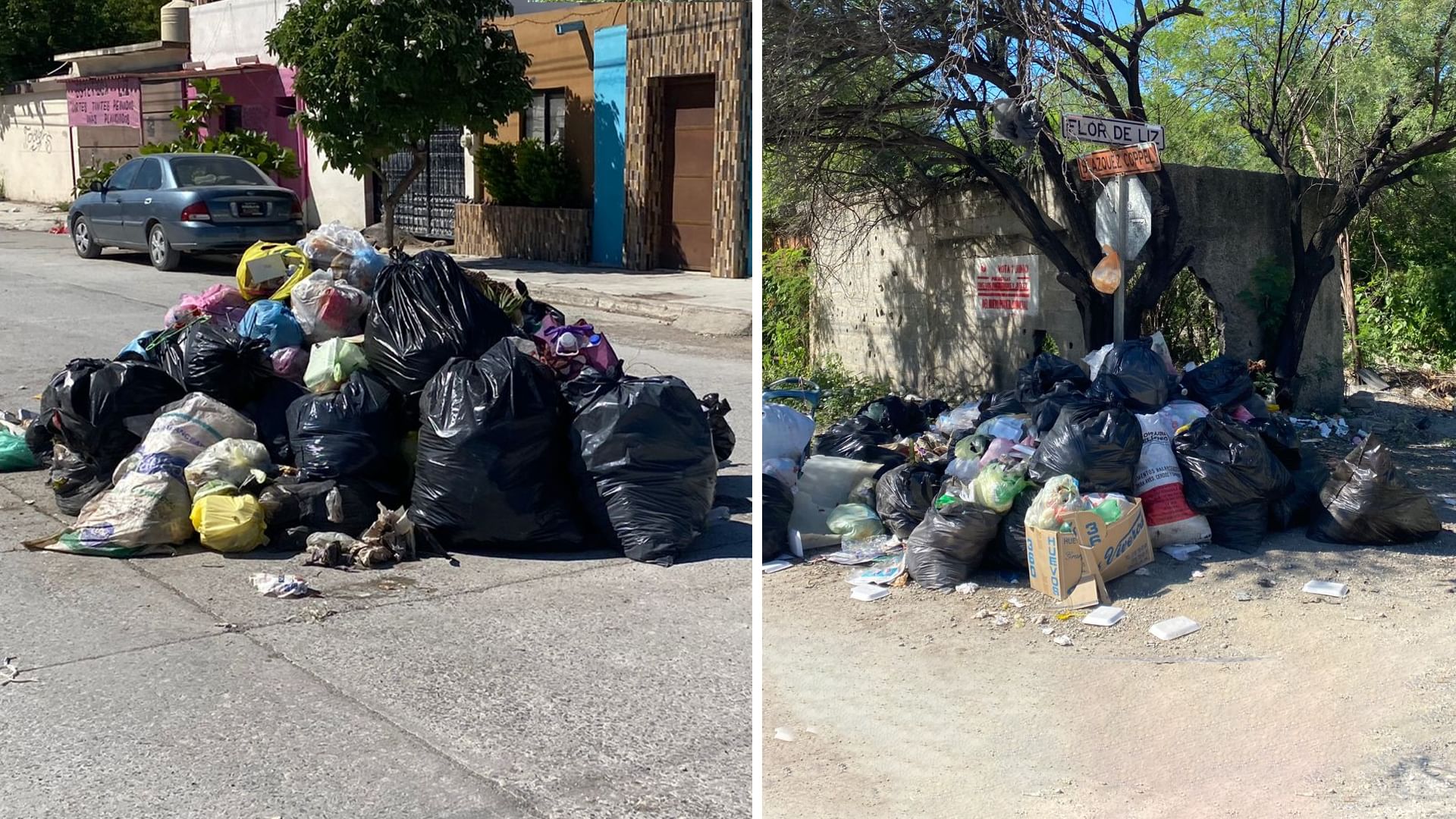 Vecinos de la colonia Moderna denuncian abandono en recolección de basura