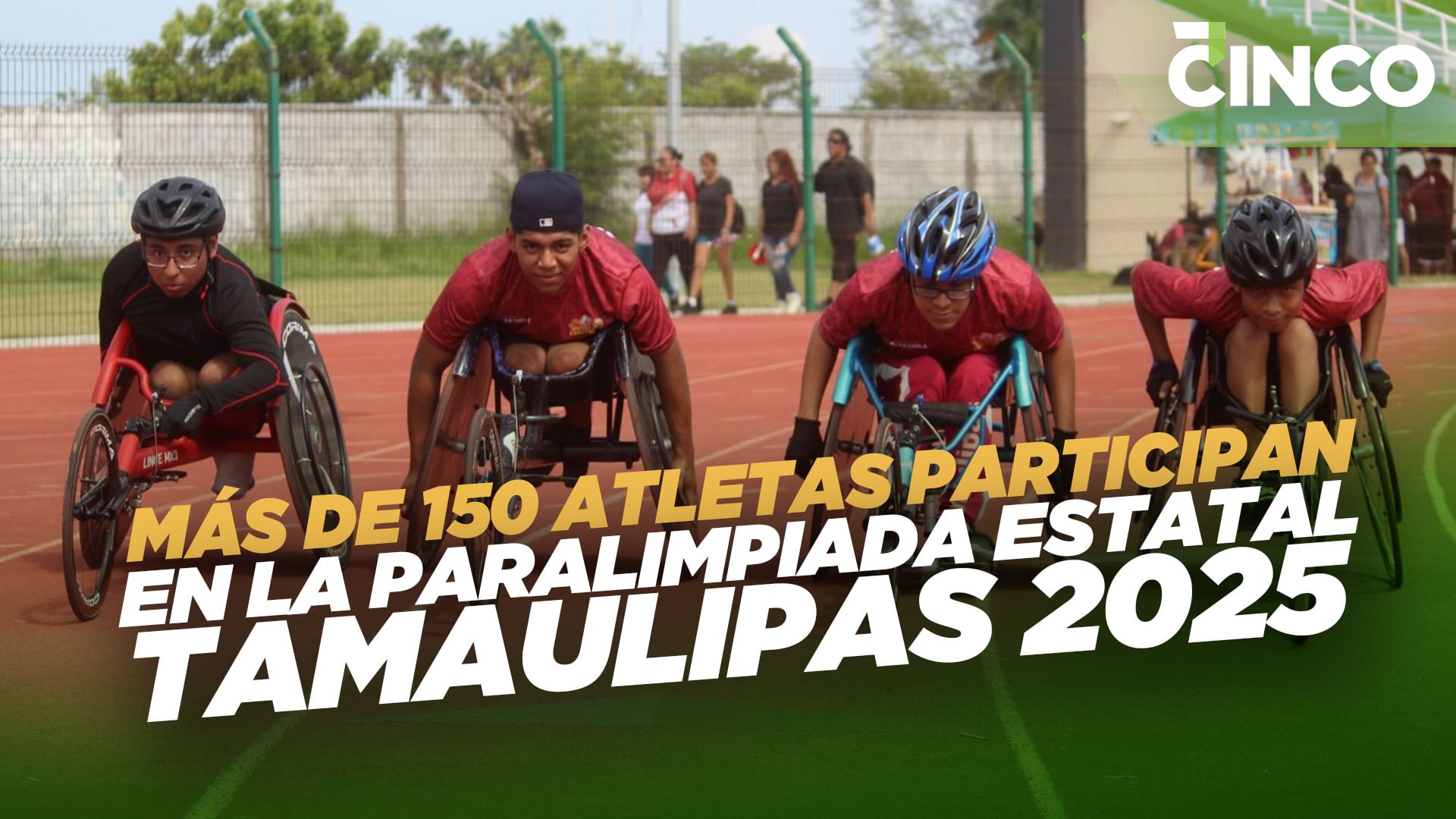 Más de 150 atletas participan en la Paralimpiada Estatal Tamaulipas 2025